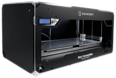 XXL Plus Stampante 3d Sharebot XXL Plus di lato
